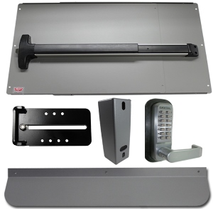 Detex Panic Bar and Panic Shield Security Kit